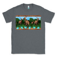 Charcoal Heather parasaurolophus sippy cup Classic Tee - Artiststas