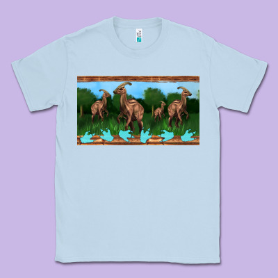Parasaurolophus Sippy Cup Classic Tee Designed By Artiststas