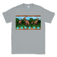 Heather Grey parasaurolophus sippy cup Classic Tee - Artiststas