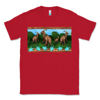 Red parasaurolophus sippy cup Classic Tee - Artiststas