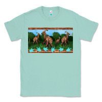 Seafoam parasaurolophus sippy cup Classic Tee - Artiststas