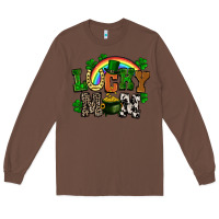 Chestnut lucky mom St. Patricks Day Long Sleeve Tee - FaDigitalArtStudio