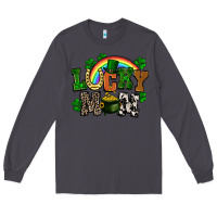 Smoke lucky mom St. Patricks Day Long Sleeve Tee - FaDigitalArtStudio