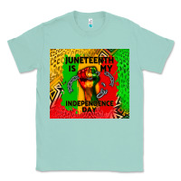 Seafoam juneteenth is my independence day Classic Tee - CowGirlArtShop