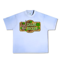 Grape Ice Shamrockin' St. Patrick's Day Urban Heavy Tee - OliviaCreatesArt