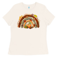 Bone fall rainbow Ladies Tee - CowGirlArtShop