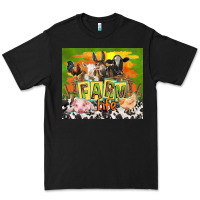 Black farm life with animals Premium Tee - TumblerDesignByShophia