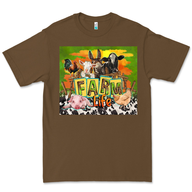 Farm Life With Animals Premium Tee by TumblerDesignByShophia | Teevron