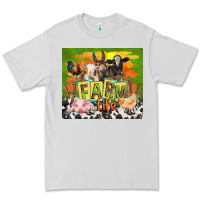 Dove Grey farm life with animals Premium Tee - TumblerDesignByShophia