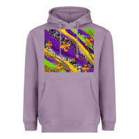 Lavender mardi gras fleur delis leopard and cowhide Heavyweight Hoodie - AdoDesignShop