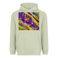 Matcha mardi gras fleur delis leopard and cowhide Heavyweight Hoodie - AdoDesignShop