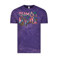Cloud Purple team bride Vintage Tee - OliviaCreatesArt