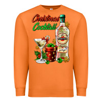 Carrot christmas cocktail martini and gift Premium Sweatshirt - AdoDesignShop
