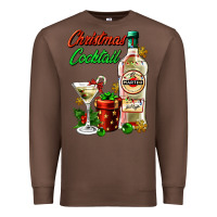 Chestnut christmas cocktail martini and gift Premium Sweatshirt - AdoDesignShop