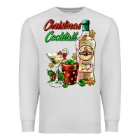 Dove Grey christmas cocktail martini and gift Premium Sweatshirt - AdoDesignShop