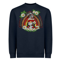 Navy ladybuy gnomies rainbow Heavyweight Sweatshirt - BarkalooDesign