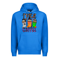 True Royal trick or coffee Premium Hoodie - CowhideDigitalArt