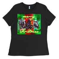 Merry Christmas Gnomies Ladies Tee | Teevron