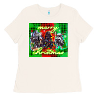 Bone merry christmas gnomies Ladies Tee - CowGirlArtShop
