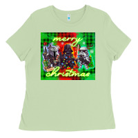 Matcha merry christmas gnomies Ladies Tee - CowGirlArtShop