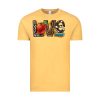 Vintage Mustard love teacher Vintage Tee - OliviaCreatesArt