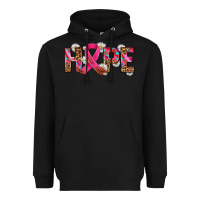 Black hope and cancer ribbon Heavyweight Hoodie - AdoDesignShop