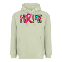 Matcha hope and cancer ribbon Heavyweight Hoodie - AdoDesignShop