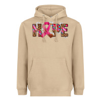 Hope And Cancer Ribbon Heavyweight Hoodie | Teevron