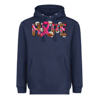 Navy hope and cancer ribbon Heavyweight Hoodie - AdoDesignShop