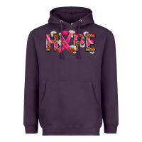 Plum hope and cancer ribbon Heavyweight Hoodie - AdoDesignShop