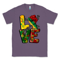 Lavender love juneteenth Classic Tee - CowGirlArtShop
