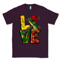 Plum love juneteenth Classic Tee - CowGirlArtShop