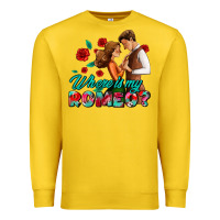 Lemon where is my romeo Premium Sweatshirt - AdoDesignShop