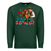 Sports Green where is my romeo Premium Sweatshirt - AdoDesignShop