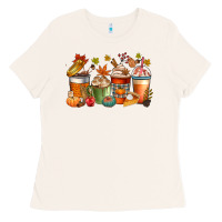 Bone fall coffee cups Ladies Tee - CowGirlArtShop
