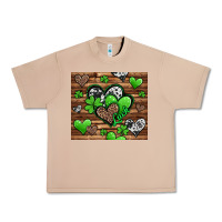 Burro St. Patrick's Day hearts Urban Heavy Tee - Jasminsmagicworld