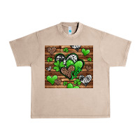 French Oak St. Patrick's Day hearts Urban Heavy Tee - Jasminsmagicworld
