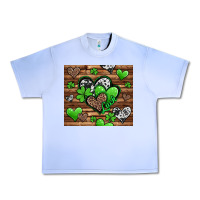 Grape Ice St. Patrick's Day hearts Urban Heavy Tee - Jasminsmagicworld