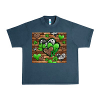 Midnight Navy St. Patrick's Day hearts Urban Heavy Tee - Jasminsmagicworld