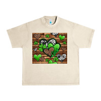 Sandshell St. Patrick's Day hearts Urban Heavy Tee - Jasminsmagicworld