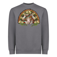 Storm merino wool ram lily rainbow Heavyweight Sweatshirt - BarkalooDesign