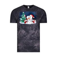 Cloud Black teeth snow party costom ado Vintage Tee - OliviaCreatesArt