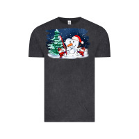 Vintage Black teeth snow party costom ado Vintage Tee - OliviaCreatesArt