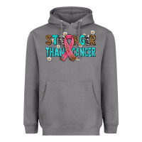 Storm stronger than cancer with cancer ribbon Heavyweight Hoodie - AdoDesignShop