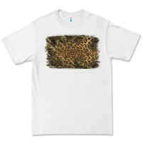 White Camouflage Leopard Background Premium Tee - Jasminsmagicworld