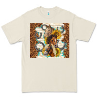 Bone horses with sunflowers Premium Tee - TumblerDesignByShophia