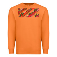 Carrot leopar and cowhide with mistletoe Premium Sweatshirt - AdoDesignShop