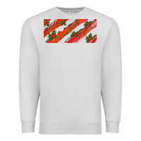 Dove Grey leopar and cowhide with mistletoe Premium Sweatshirt - AdoDesignShop