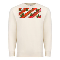 Sandshell leopar and cowhide with mistletoe Premium Sweatshirt - AdoDesignShop