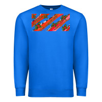 True Royal leopar and cowhide with mistletoe Premium Sweatshirt - AdoDesignShop